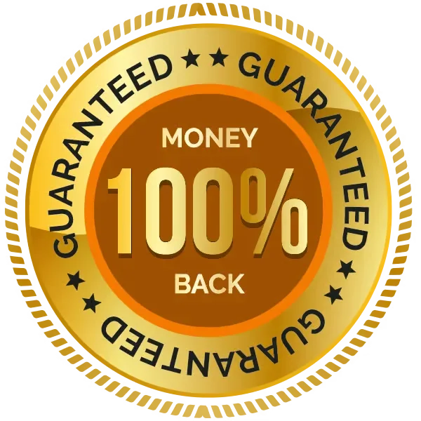 100% Satisfaction Guaranteed for 30 Days
